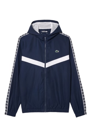 Chaqueta con capucha de tenis - Azul marino