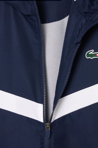 Chaqueta con capucha de tenis - Azul marino