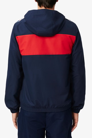 Chaqueta con capucha de tenis - Azul marino