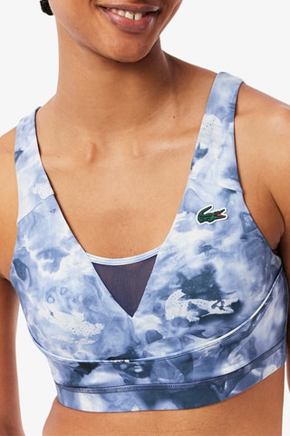 Brassière tie and dye - Bleu cobalt