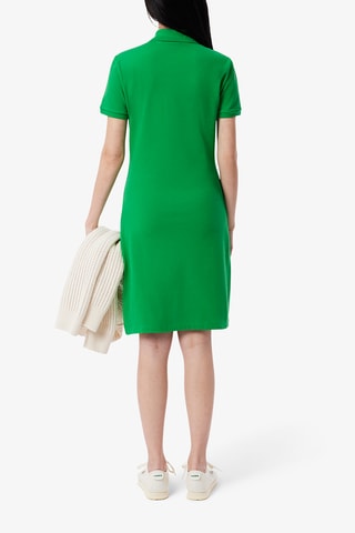 Vestido polo slim fit - Verde