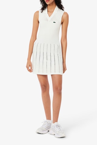 Robe de tennis - Blanc et vert foncé