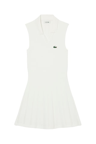 Robe de tennis - Blanc et vert foncé