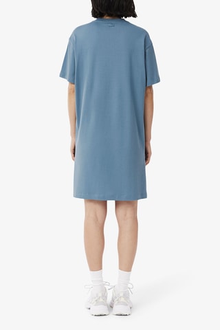 Vestido camiseta - Azul-gris