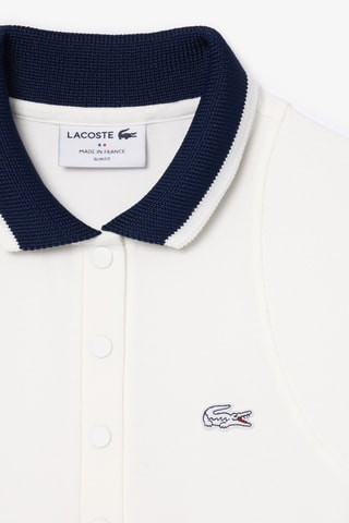 Vestido polo slim fit - Crudo