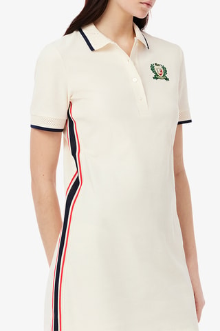 Vestido polo slim fit - Crudo