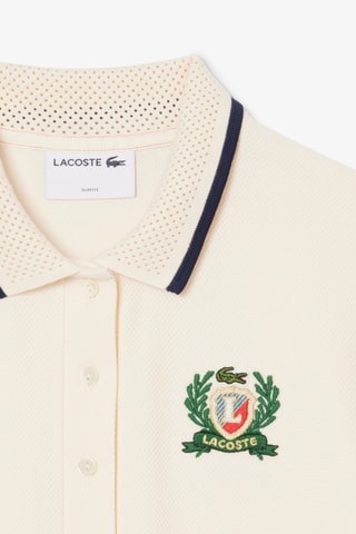 Vestido polo slim fit - Crudo