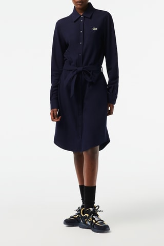 Vestido camisero - Azul marino