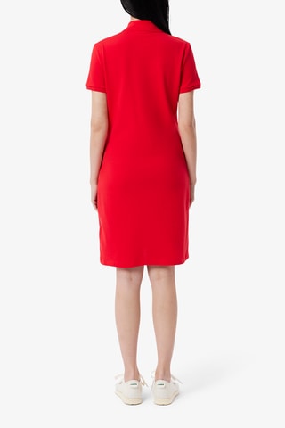 Vestido polo slim fit - Rojo
