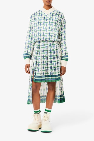 Vestido midi - Blanco