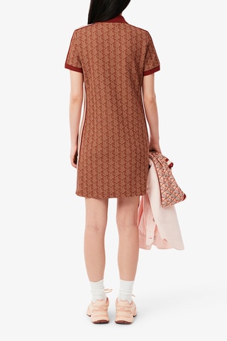 Vestido straight slim fit - Burdeos