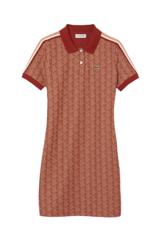 Vestido straight slim fit - Burdeos