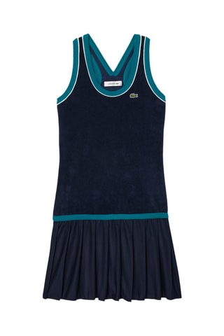 Vestido de talle bajo slim fit - Azul