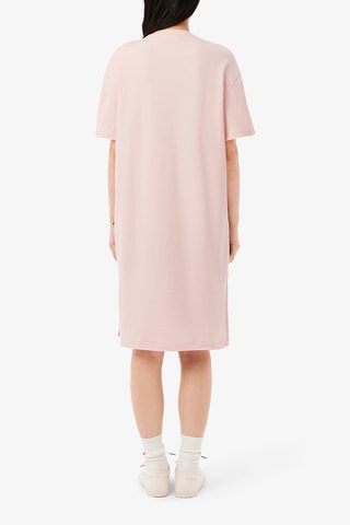 Vestido camiseta oversized fit - Rosa viejo