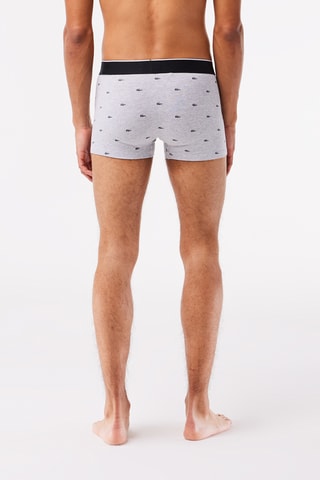 3 calzoncillos bóxer - Gris y negro