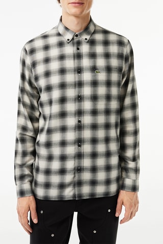 Chemise regular fit - Noir et blanc