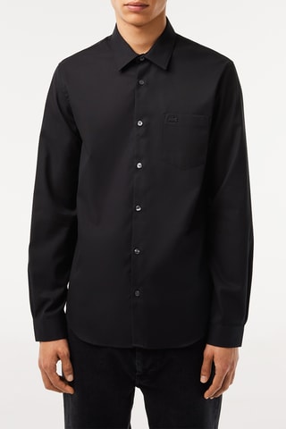 Chemise regular fit - Noir