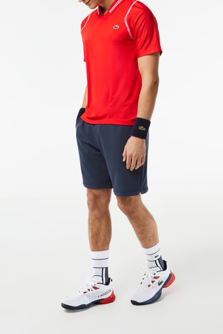 Polo de tennis slim fit x Daniil Medvedev - Rouge