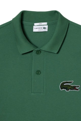 Polo loose fit en coton biologique - Vert