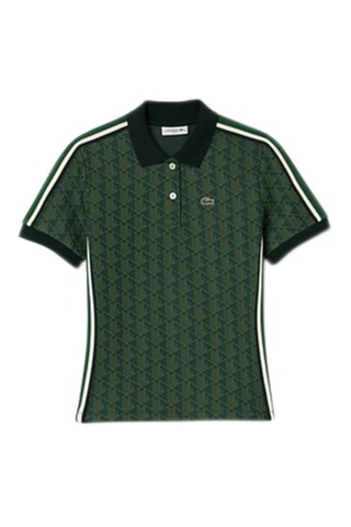 Polo slim fit de algodón orgánico - Verde