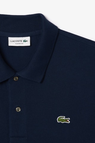 Polo classic fit en coton biologique - Bleu marine