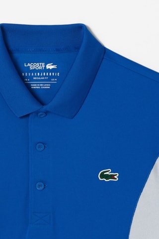 Polo de tennis regular fit x Novak Djokovic - Bleu cobalt