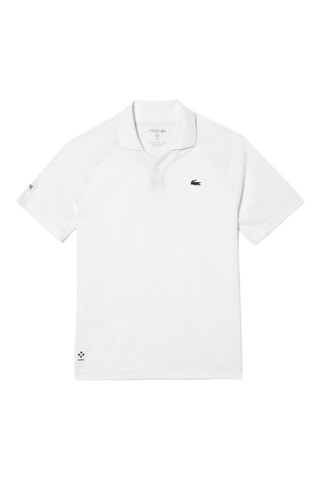 Polo de tennis slim fit x Daniil Medvedev - Blanc