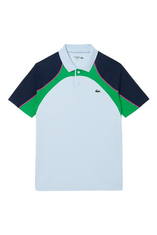 Polo de tenis slim fit - Azul
