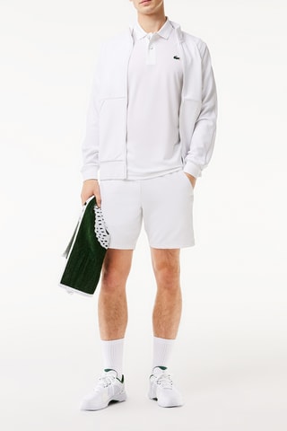 Polo regular fit de tenis - Blanco