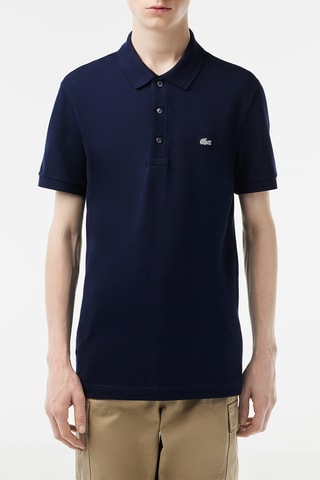 Polo slim fit - Bleu marine