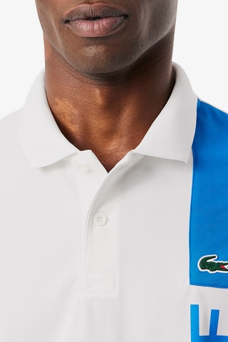 Polo de tenis regular fit - Blanco