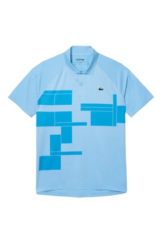 Polo de tennis regular fit x Novak Djokovic - Bleu clair