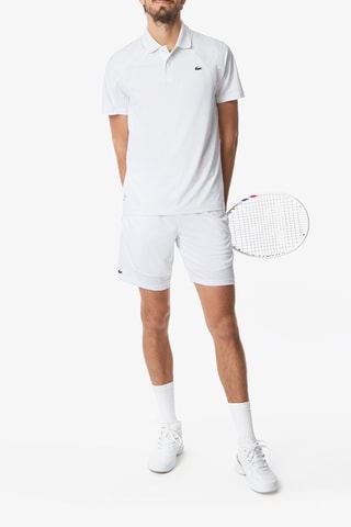 Polo de tennis slim fit x Daniil Medvedev - Blanc
