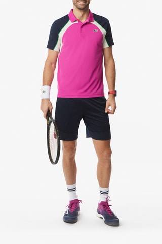 Polo de tennis slim fit - Rose