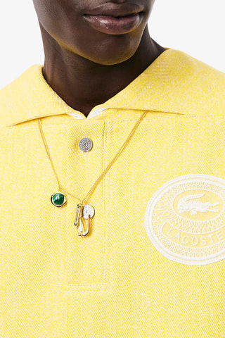 Polo oversized fit - Jaune
