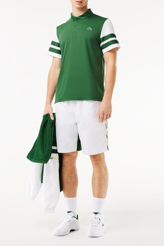 Polo de tenis regular fit - Verde oscuro