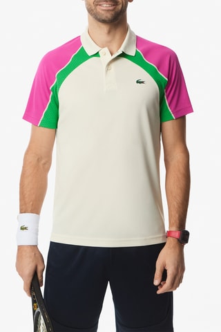 Polo de tennis slim fit - Ecru