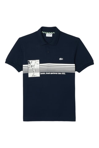 Polo classic fit - Bleu marine