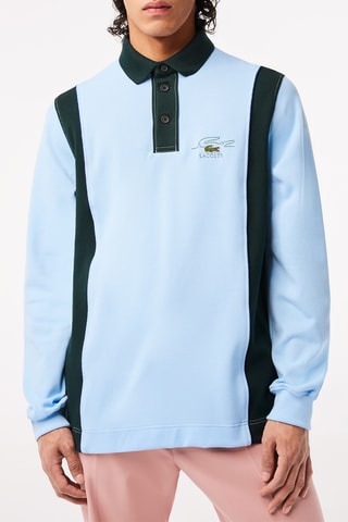Polo relaxed fit - Bleu clair