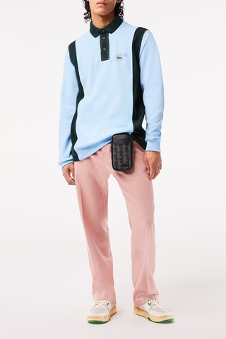Polo relaxed fit - Bleu clair