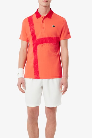 PoloLacoste Tennis x Novak Djokovic regular fit - Naranja