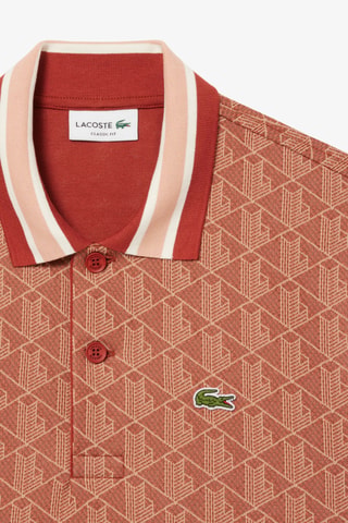 Polo classic fit - Rouge brique