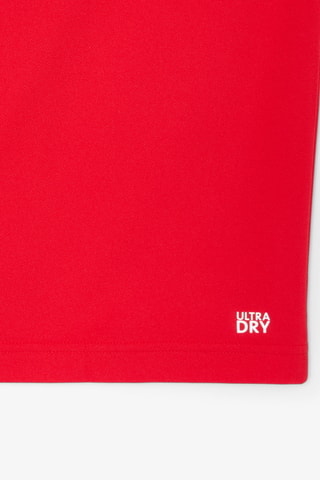 Polo Lacoste Tennis x Novak Djokovic regular fit - Rojo