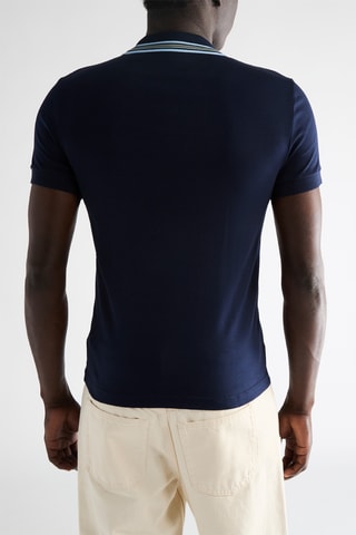 Polo regular fit - Bleu marine