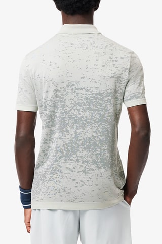 Polo Roland-Garos slim fit - Verde y gris claro