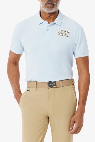 Polo de golf relaxed fit - Celeste