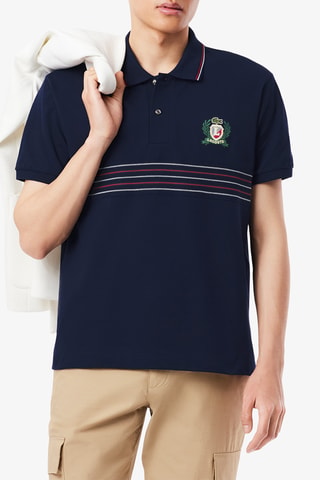 Polo classic fit - Bleu marine