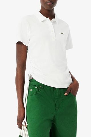 Polo slim fit - Blanc