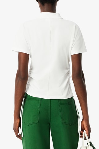 Polo slim fit - Blanc