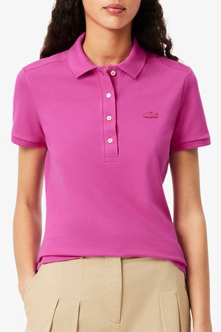 Polo slim fit - Fucsia